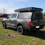 Alu-Cab Adventure Hardtop, Toyota Hilux 2016-2025 Double Cab (Dørkplade)