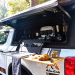 Alu-Cab Canopy Kitchen Table – drop down bord