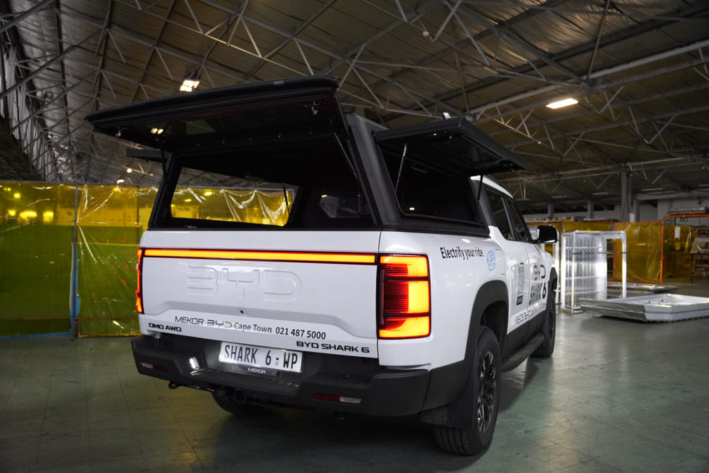 Alu-Cab Contour Hardtop, BYD Shark 2024+ Double Cab (Med sideruder)