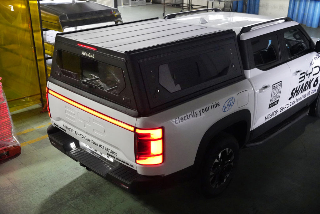 Alu-Cab Contour Hardtop, BYD Shark 2024+ Double Cab (Med sideruder)