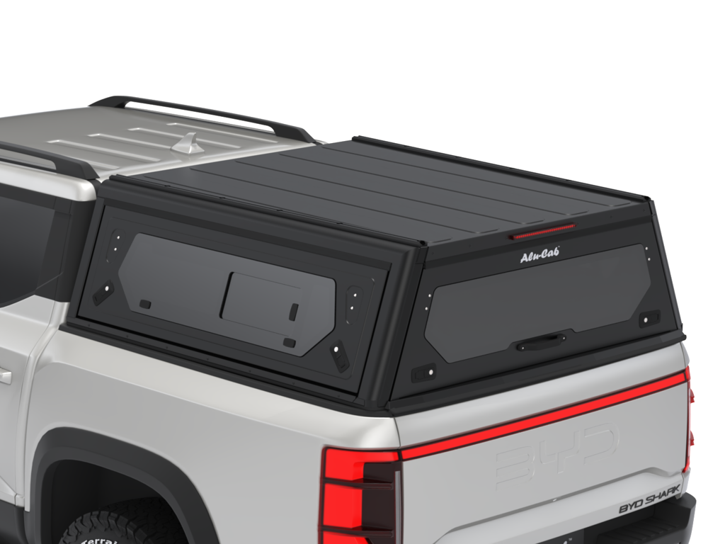 Alu-Cab Contour Hardtop, BYD Shark 2024+ Double Cab (Med sideruder)