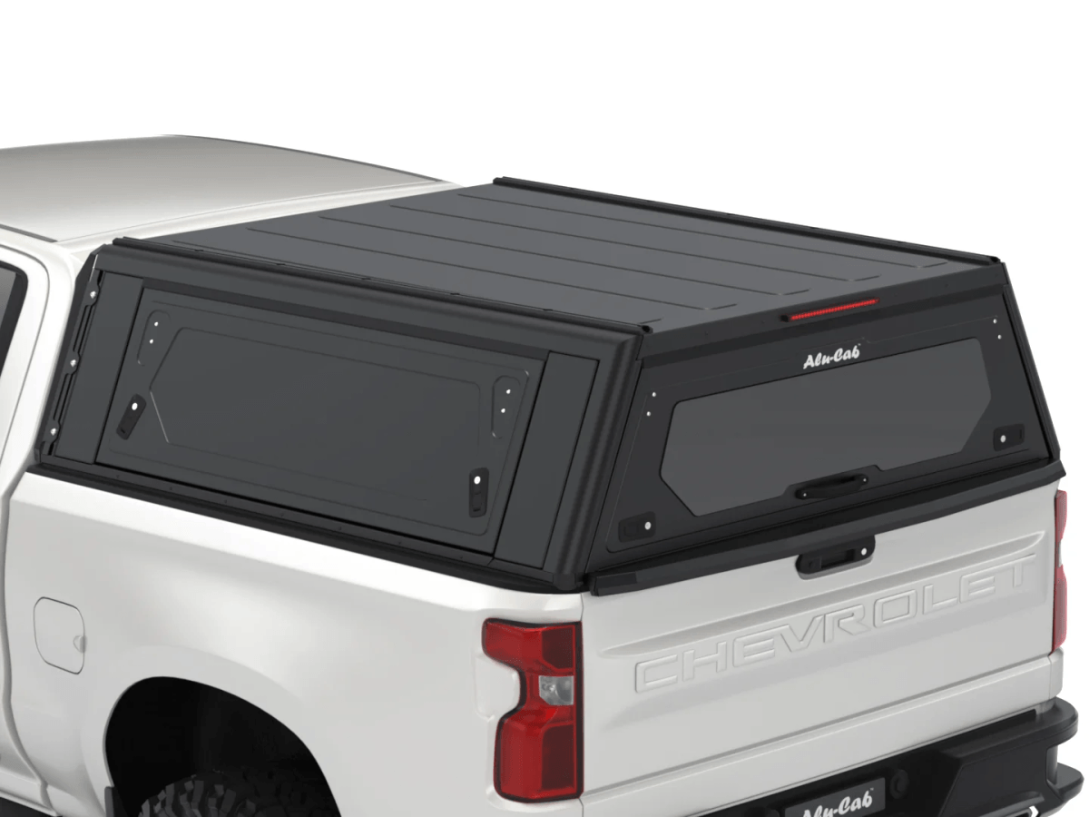 Alu-Cab Contour Hardtop, Chevrolet Silverado / GMC Sierra 1500 2019+ Short Bed (Glat)