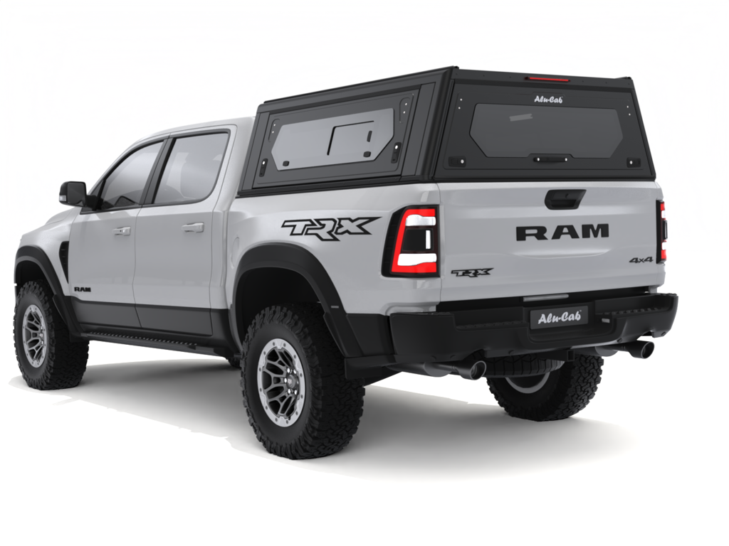 Alu-Cab Contour Hardtop, Dodge RAM 1500 2009+ Short Bed (Med sideruder)