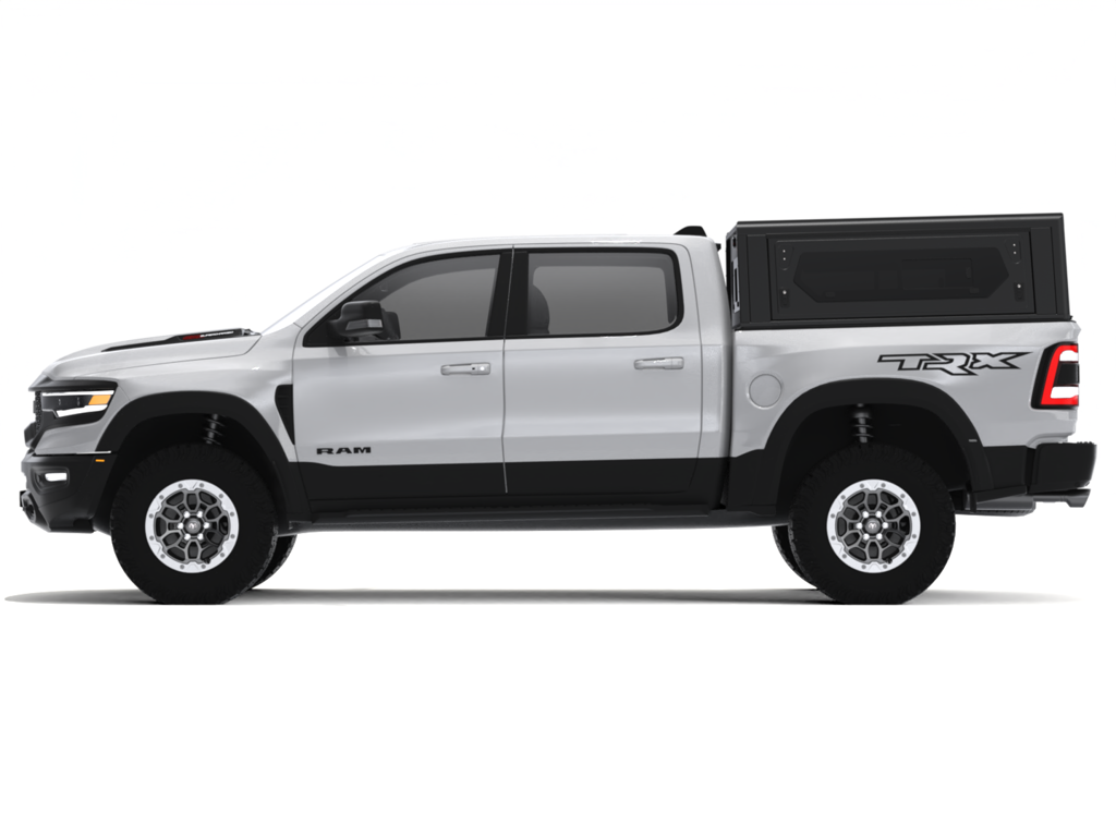 Alu-Cab Contour Hardtop, Dodge RAM 1500 2009+ Short Bed (Med sideruder)