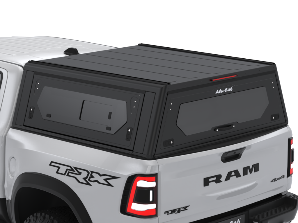 Alu-Cab Contour Hardtop, Dodge RAM 1500 2009+ Short Bed (Med sideruder)