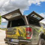 Alu-Cab Contour Hardtop, Ford Ranger 2012-2022 Double Cab (Med sideruder)