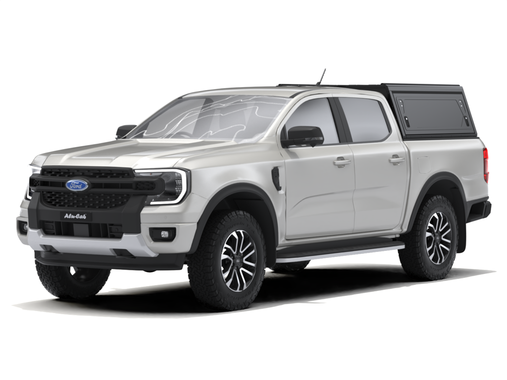 Alu-Cab Contour Hardtop, Ford Ranger 2023+ Double Cab (Glat)