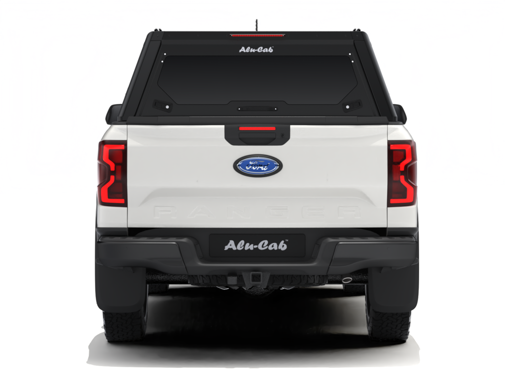 Alu-Cab Contour Hardtop, Ford Ranger 2023+ Double Cab (Med sideruder)