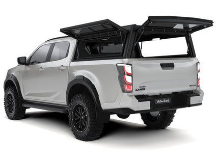 Alu-Cab Contour Hardtop, Isuzu D-Max 2020+ Double Cab (Med sideruder)