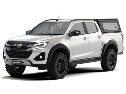 Alu-Cab Contour Hardtop, Isuzu D-Max 2020+ Double Cab (Med sideruder)