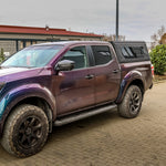 Alu-Cab Contour Hardtop, Nissan Navara 2016+ Double Cab (Med sideruder)