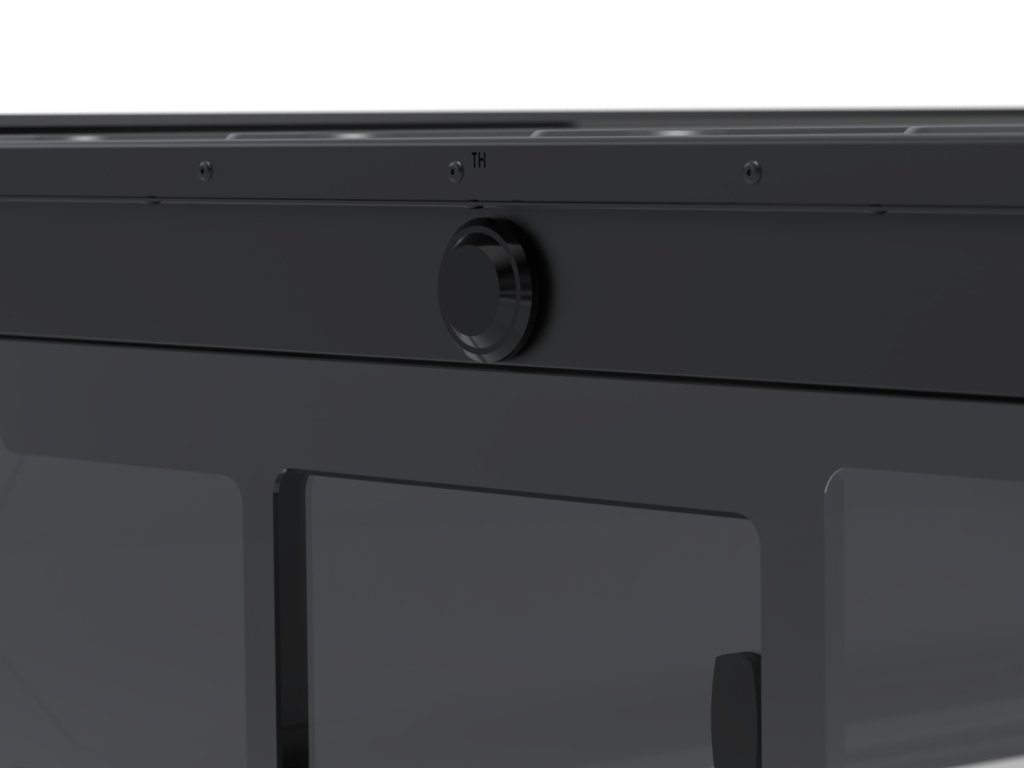 Alu-Cab Contour Hardtop, Toyota Hilux 2016-2025 Double Cab (Med sideruder)