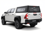 Alu-Cab Contour Hardtop, Toyota Hilux 2016-2025 Double Cab (Med sideruder)