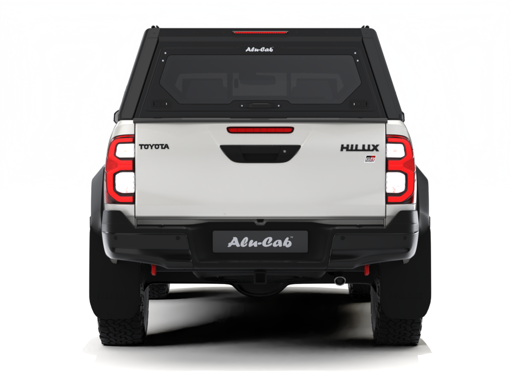 Alu-Cab Contour Hardtop, Toyota Hilux 2016-2025 Double Cab (Med sideruder)