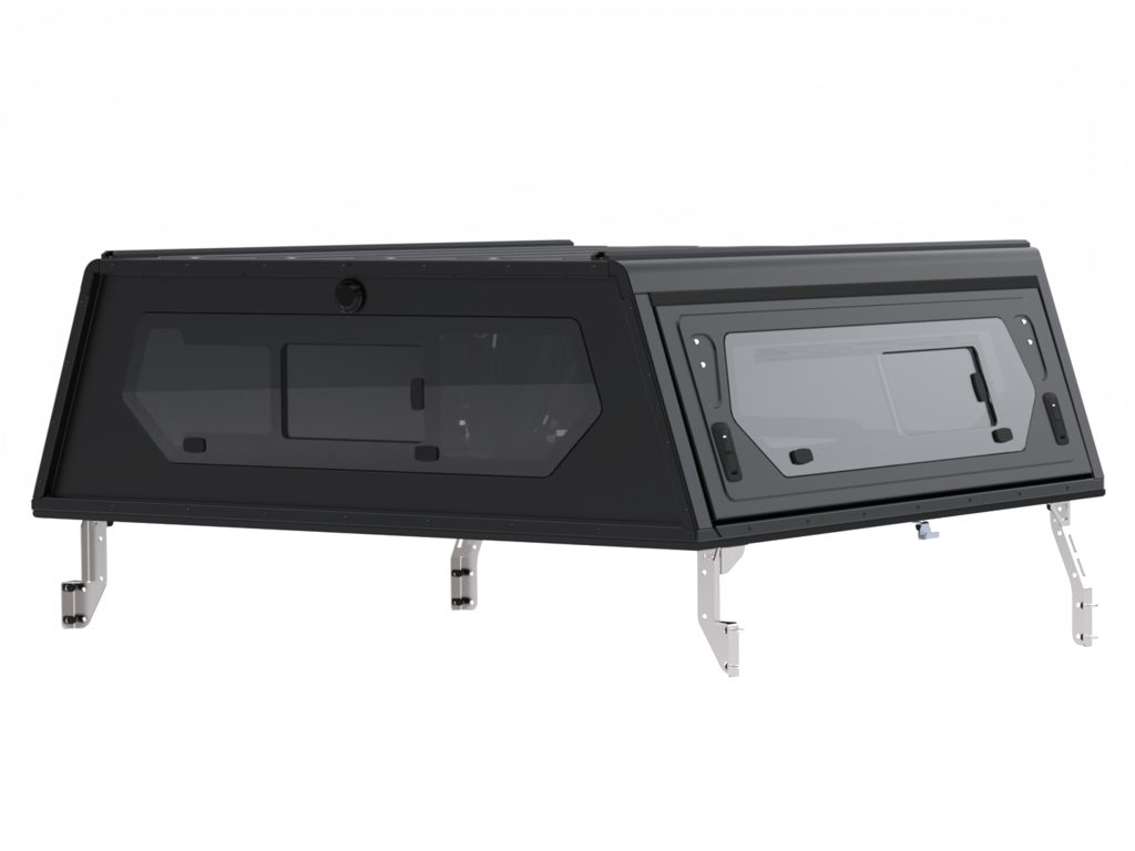 Alu-Cab Contour Hardtop, Toyota Hilux 2016-2025 Double Cab (Med sideruder)
