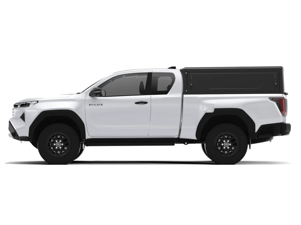 Alu-Cab Contour Hardtop, Toyota Hilux 2026+ X-Cab (Glat)