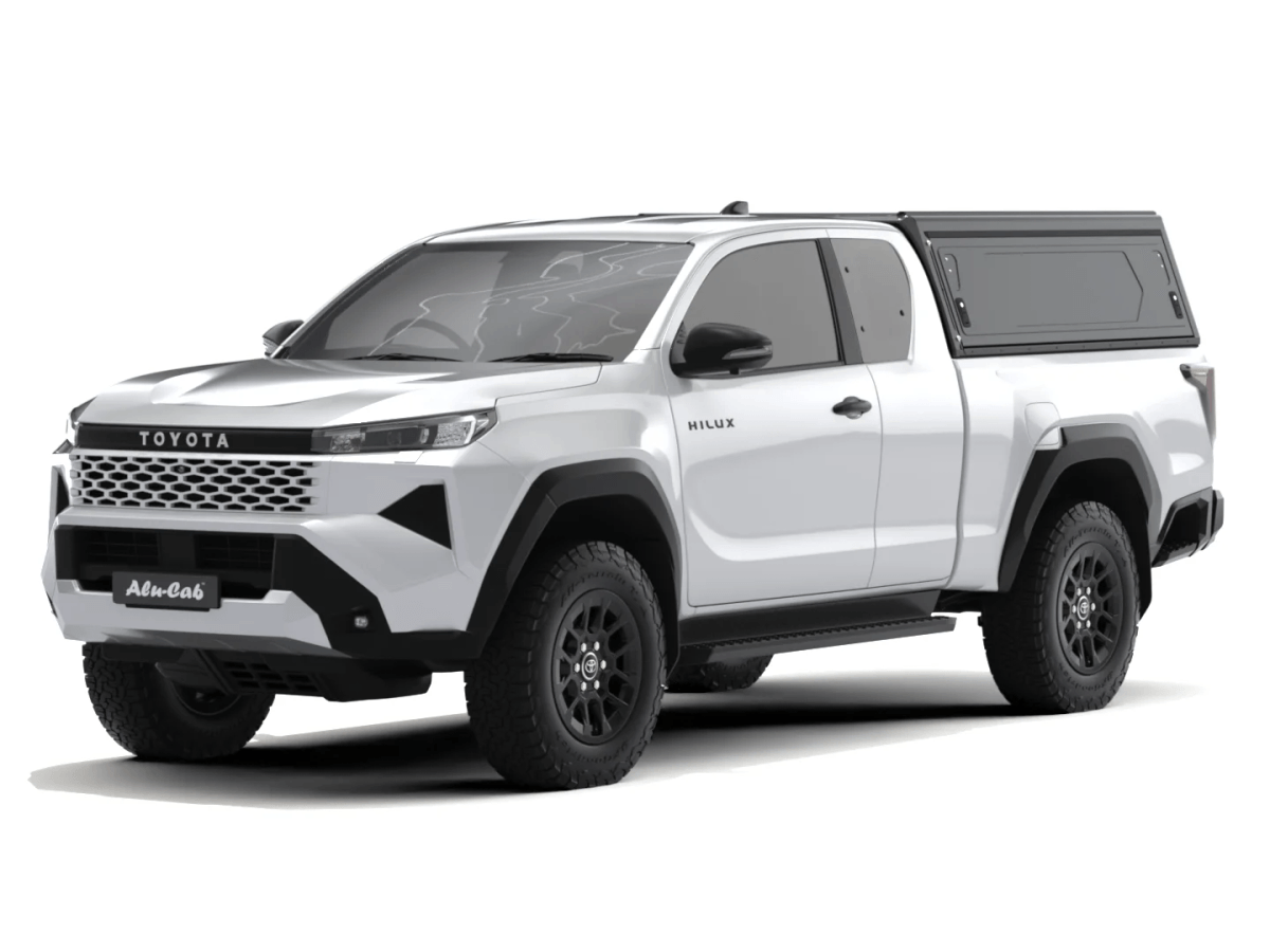Alu-Cab Contour Hardtop, Toyota Hilux 2026+ X-Cab (Glat)