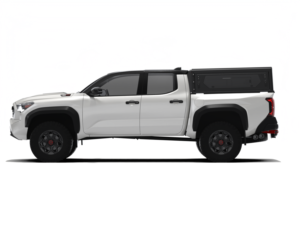 Alu-Cab Contour Hardtop, Toyota Tacoma 2024+ Short Bed (Med sideruder)