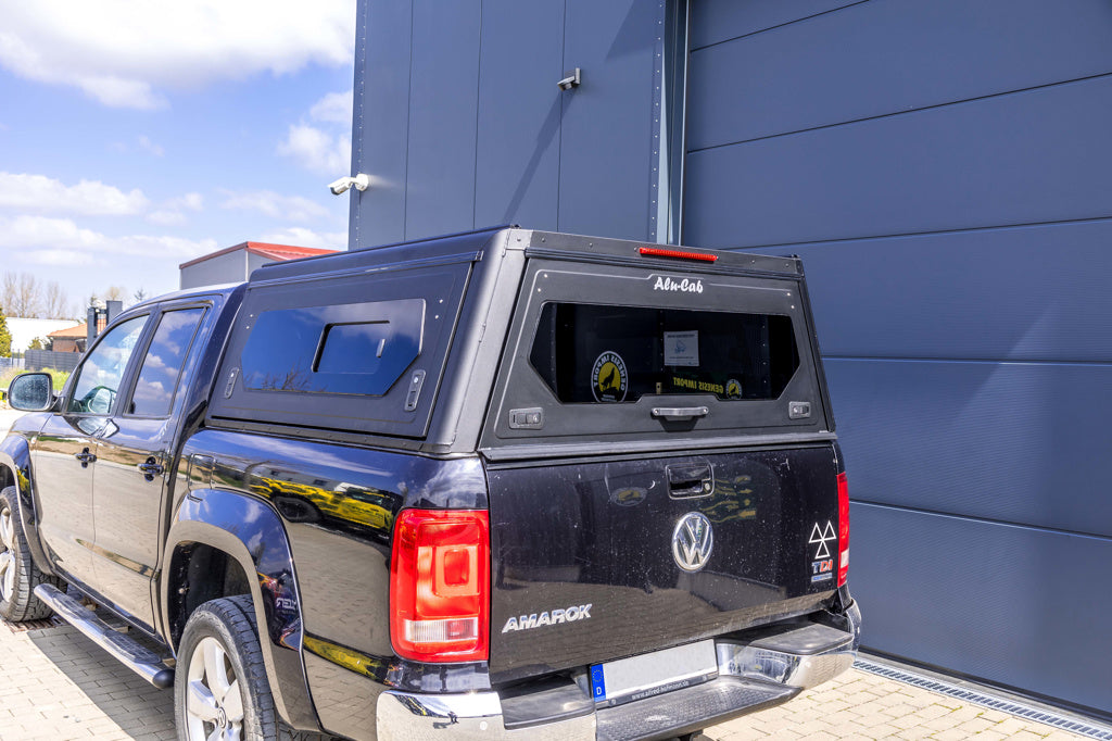 Alu-Cab Contour Hardtop, VW Amarok 2010-2022 Double Cab (Med sideruder)