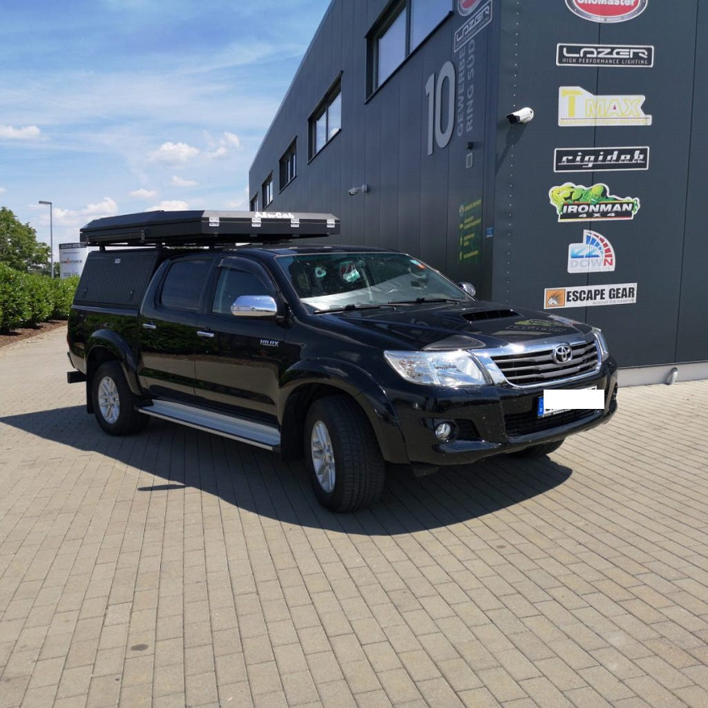 Alu-Cab Explorer Hardtop, Toyota Hilux 2005-2015 Double Cab (Dørkplade)