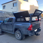 Alu-Cab Explorer Hardtop, Toyota Hilux 2016-2025 Double Cab (Dørkplade)