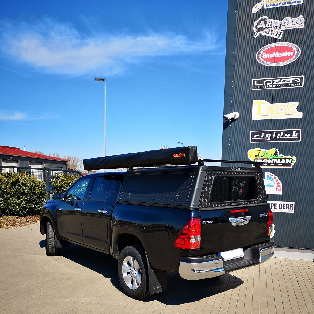 Alu-Cab Explorer Hardtop, Toyota Hilux 2016-2025 Double Cab (Dørkplade)
