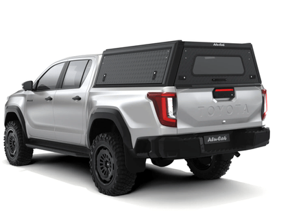 Alu-Cab Explorer Hardtop, Toyota Hilux 2026+ Double Cab (Dørkplade)