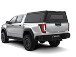 Alu-Cab Explorer Hardtop, Toyota Hilux 2026+ Double Cab (Dørkplade)