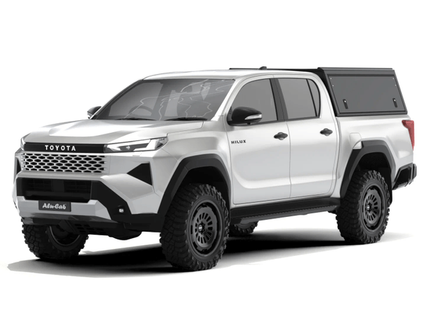 Alu-Cab Explorer Hardtop, Toyota Hilux 2026+ Double Cab (Glat)
