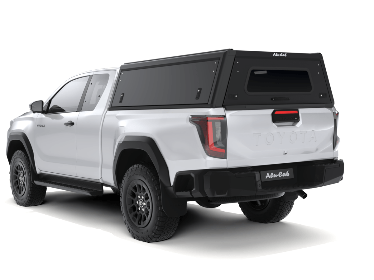 Alu-Cab Explorer Hardtop, Toyota Hilux 2026+ X-Cab (Glat)