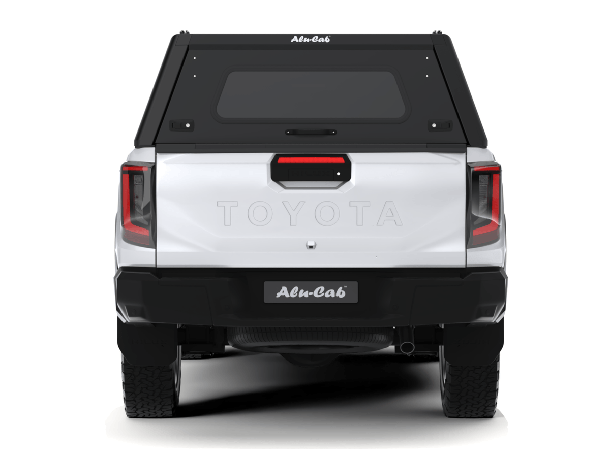 Alu-Cab Explorer Hardtop, Toyota Hilux 2026+ X-Cab (Glat)