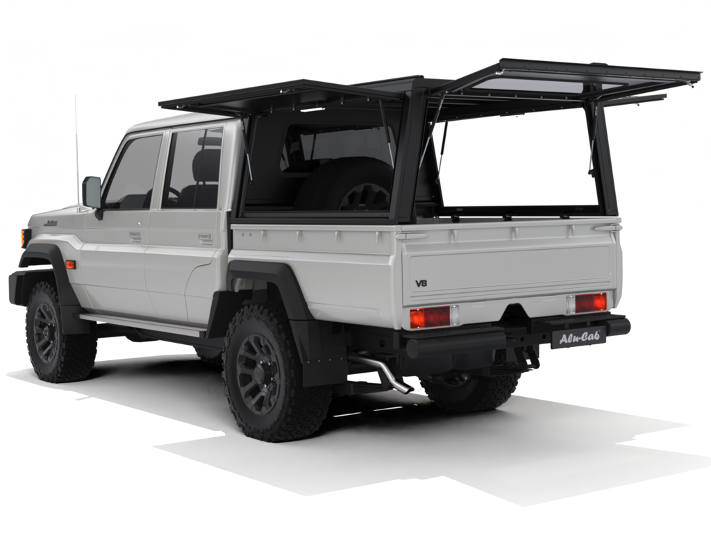 Alu-Cab Explorer Hardtop, Toyota Land Cruiser 79 1984+ Double Cab (Glat)