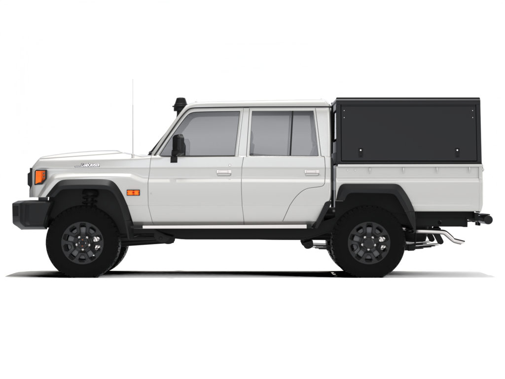 Alu-Cab Explorer Hardtop, Toyota Land Cruiser 79 1984+ Double Cab (Glat)