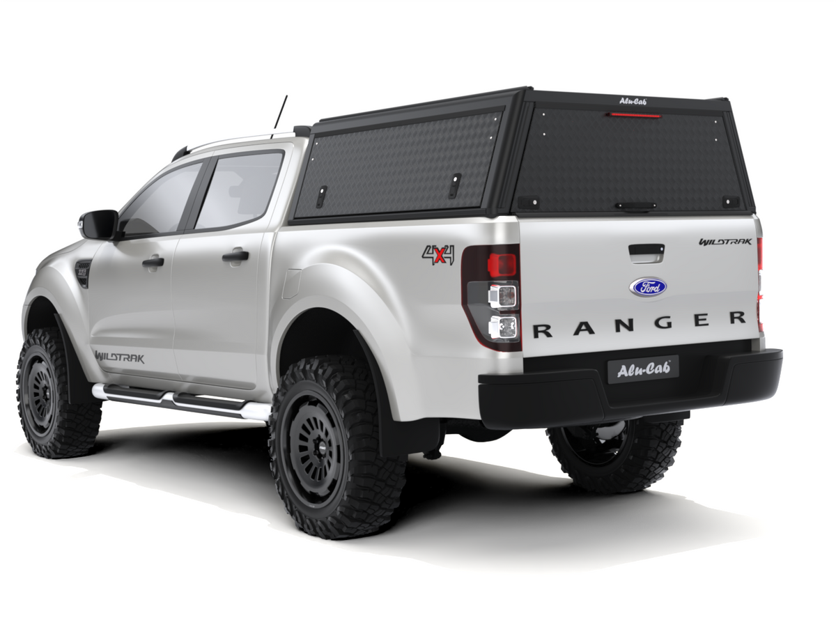 Alu-Cab Guard Hardtop, Ford Ranger 2012-2022 Double Cab (Dørkplade)