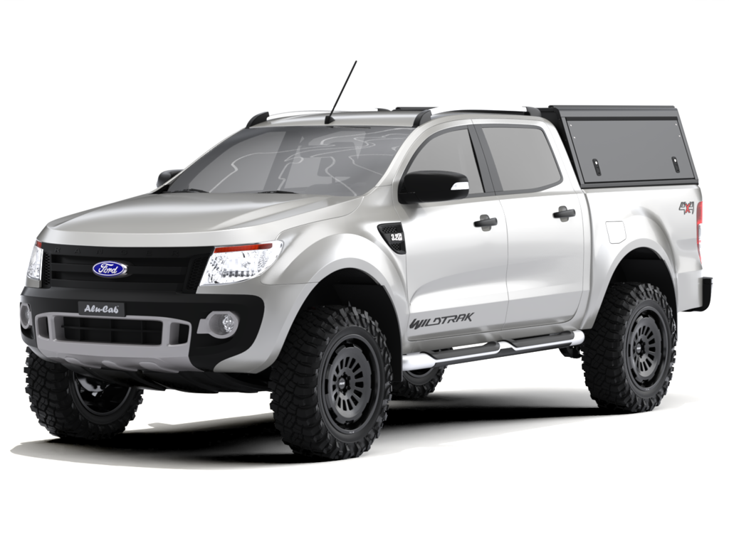 Alu-Cab Guard Hardtop, Ford Ranger 2012-2022 Double Cab (Glat)