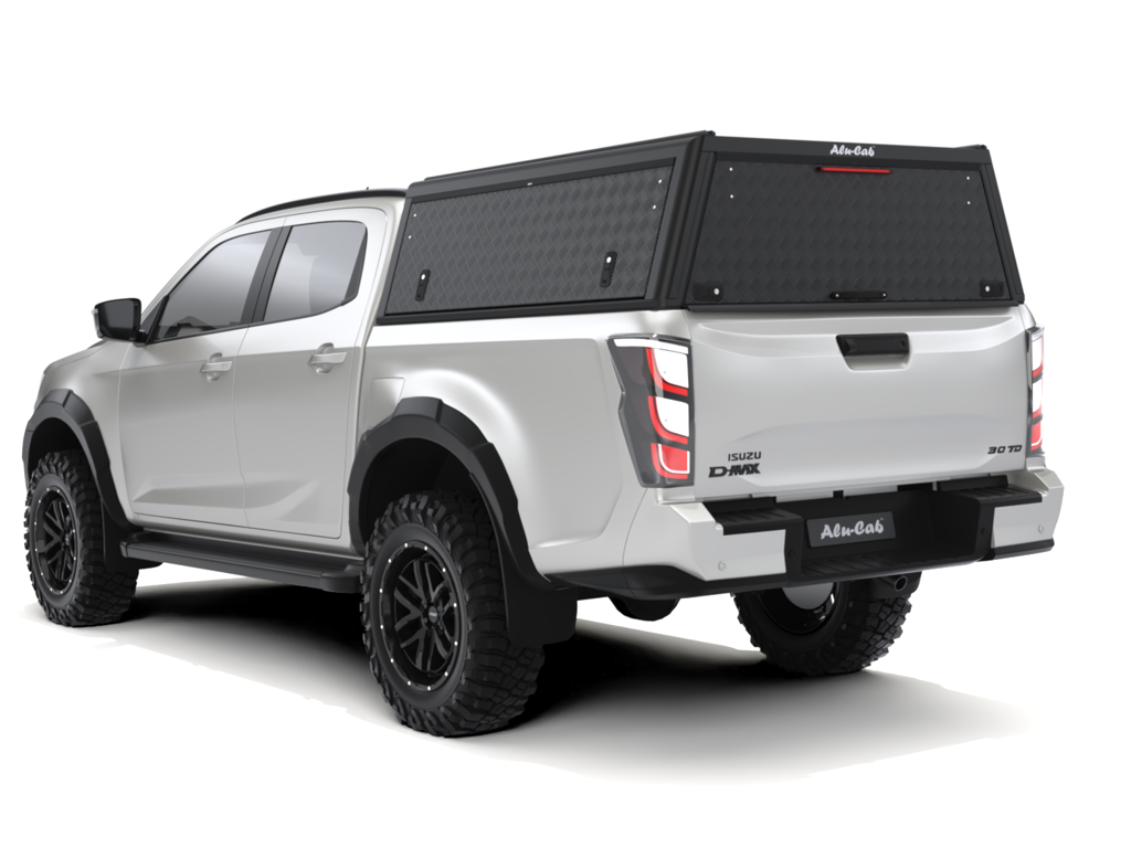Alu-Cab Guard Hardtop, Isuzu D-Max 2020+ Double Cab (Dørkplade)