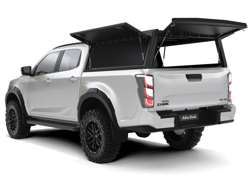 Alu-Cab Guard Hardtop, Isuzu D-Max 2020+ Double Cab (Dørkplade)