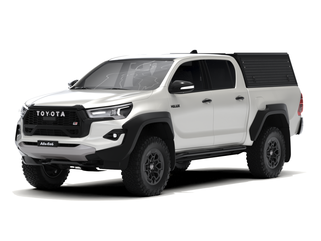 Alu-Cab Guard Hardtop, Toyota Hilux 2016-2025 Double Cab (Dørkplade)
