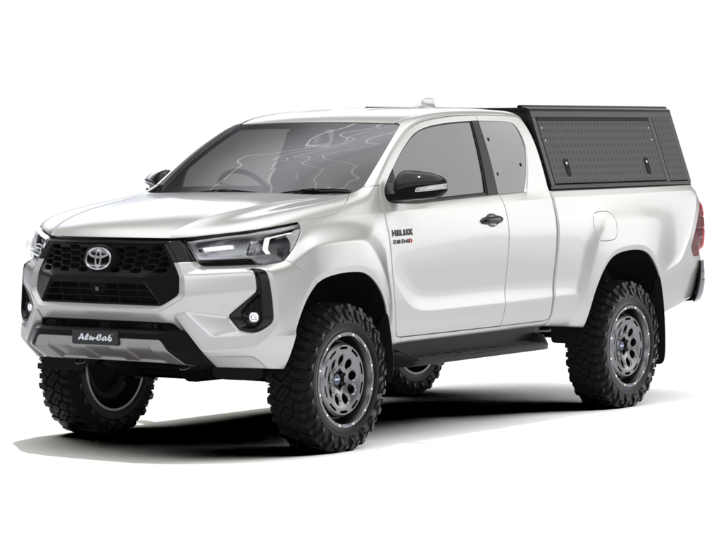 Alu-Cab Guard Hardtop, Toyota Hilux 2016-2025 X-Cab (Dørkplade)