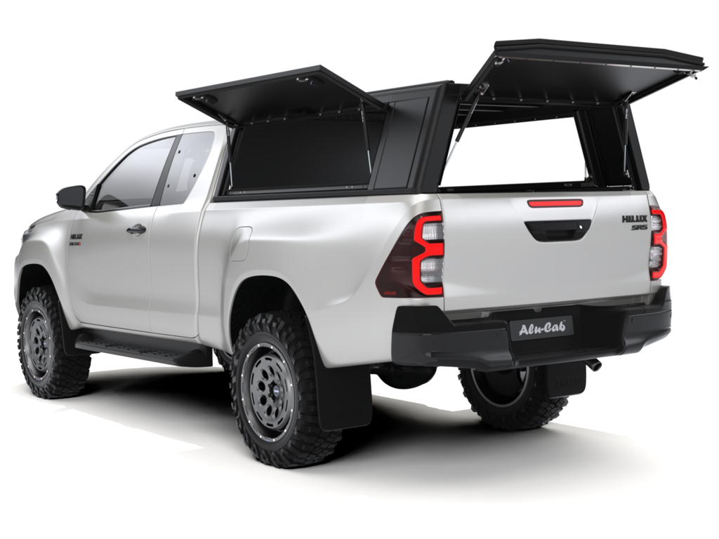 Alu-Cab Guard Hardtop, Toyota Hilux 2016-2025 X-Cab (Glat)