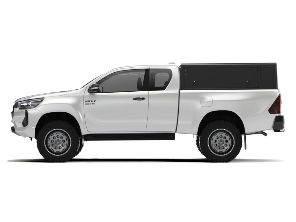 Alu-Cab Guard Hardtop, Toyota Hilux 2016-2025 X-Cab (Glat)