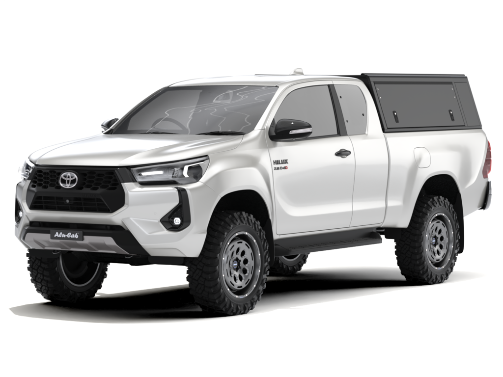 Alu-Cab Guard Hardtop, Toyota Hilux 2016-2025 X-Cab (Glat)