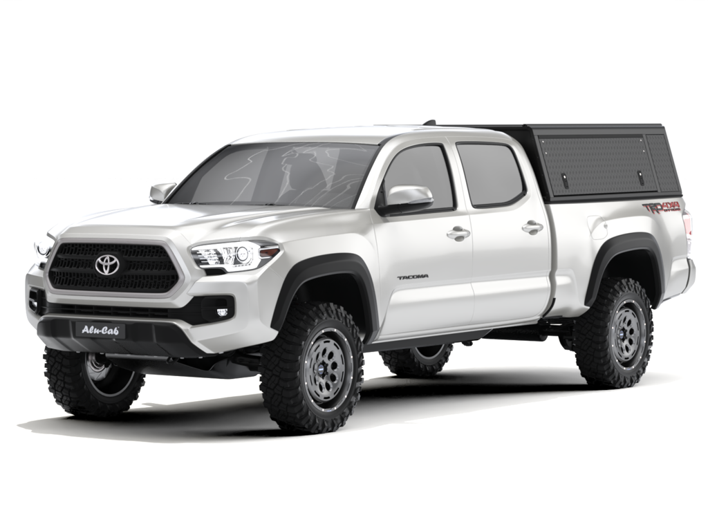 Alu-Cab Guard Hardtop, Toyota Tacoma 2016-2023 Long Bed (Dørkplade)