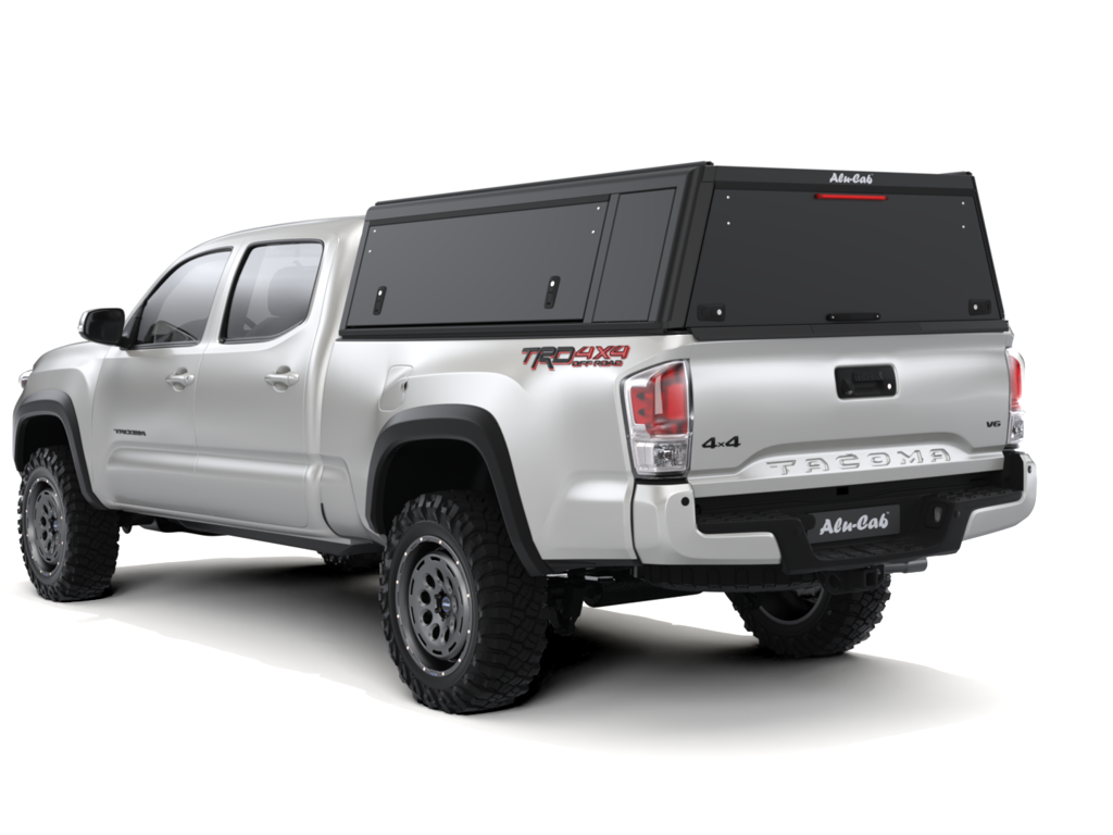 Alu-Cab Guard Hardtop, Toyota Tacoma 2016-2023 Long Bed (Glat)