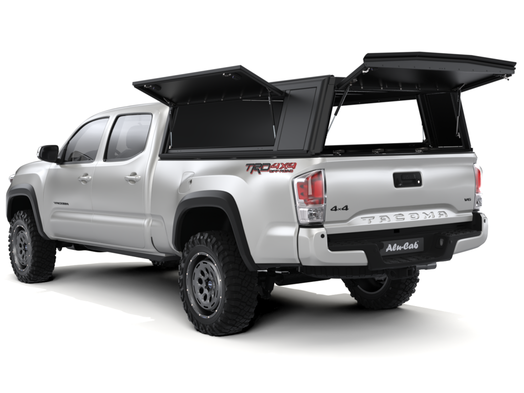 Alu-Cab Guard Hardtop, Toyota Tacoma 2016-2023 Long Bed (Glat)