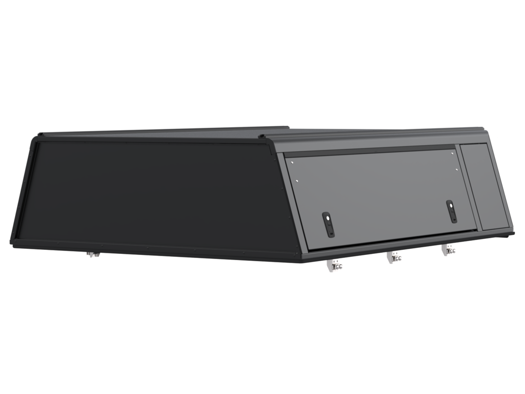 Alu-Cab Guard Hardtop, Toyota Tacoma 2016-2023 Long Bed (Glat)