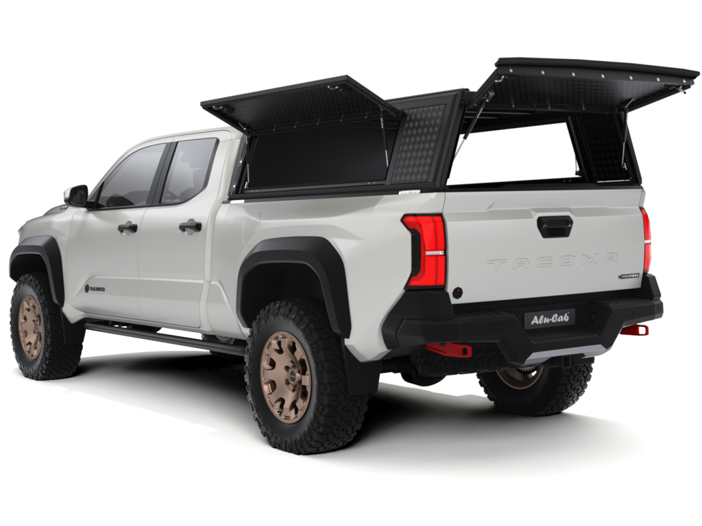 Alu-Cab Guard Hardtop, Toyota Tacoma 2024+ Long Bed (Dørkplade)