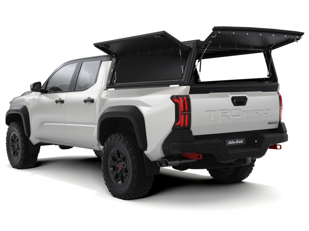 Alu-Cab Guard Hardtop, Toyota Tacoma 2024+ Short Bed (Dørkplade)