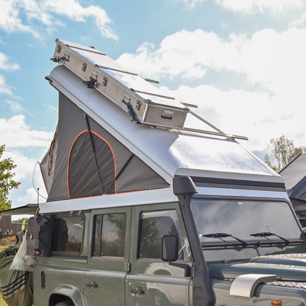 Alu-Cab Icarus Roof Conversion, Land Rover Defender 110 – Hvid