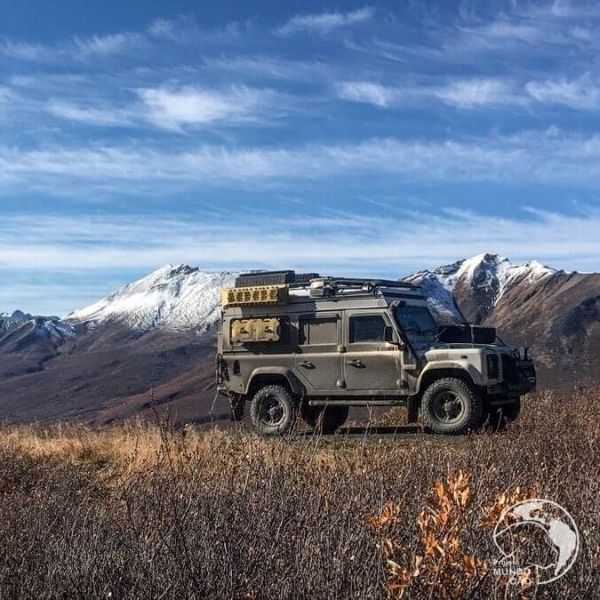 Alu-Cab Icarus Roof Conversion, Land Rover Defender 110 – Sort
